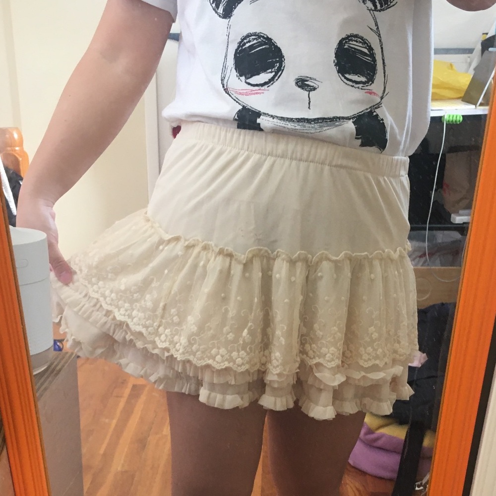 Lolita Cream Skirt